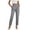 *Dark Gray, variant on VBVC Women's High Waisted Pleated Dress Pants , Straight Leg Work Trousers For Women,Ladies' Office Ankle Pants with Pockets,Beige,S-2XL
