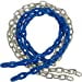 thumbnail image 3 of Swing Set Stuff Children's Coated Chain with SSS Logo Sticker, Blue, 5 1/2', 3 of 3