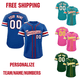 thumbnail image 2 of Personalización Personalizar camiseta de béisbol Camiseta del equipo Imprimir nombre personal Número Ropa deportiva de hip hop Camiseta de béisbol para hombres/mujeres/niños, 2 of 5
