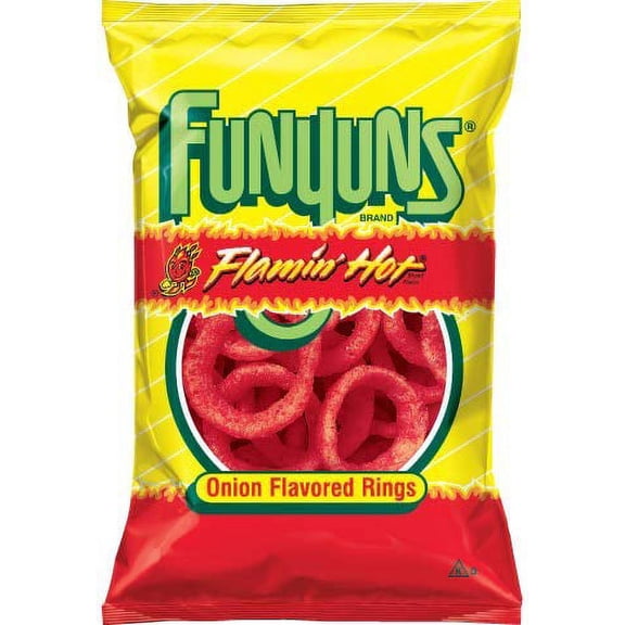 Funyuns, Flamin' Hot Flavor, 1.25 Ounce (Pack of 64)