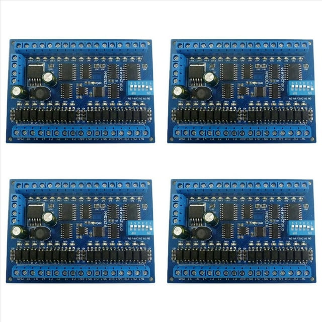 4X DC 12V 24V 16 Entradas 16 Salidas RS485 Interruptor de Control Remoto PLC IO Placa de Expansión Modbus RTU Módulo, Solo Placa