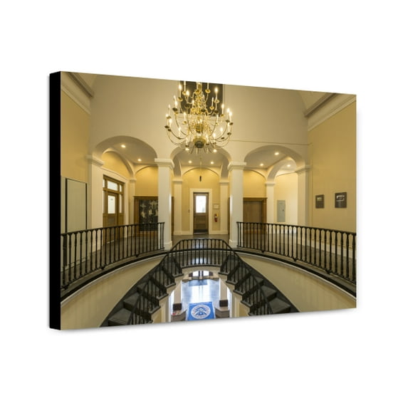 Canvas Print: Lobby. U.S. Custom House, East Bay And Bull Streets, Savannah