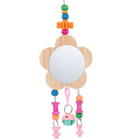 LABSERRON Hen Mirror Toy Colorful 1Set 14.96in With Pendants