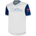 thumbnail image 2 of Men's-Profile Bryce Harper White Philadelphia Phillies Big & Tall Name & Number Jersey, 2 of 3