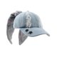 thumbnail image 3 of Gorra de béisbol con orejas de animal, regalo, gorra vaquera para deportes, viajes, fiestas, actividades al aire libre, para hombres y mujeres. Azul claro con estrella, 3 of 9