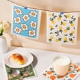 thumbnail image 2 of Swedish Dishcloths for Kitchen | 5 Pack Watercolor Swedish Dish Towels | Cellulose Sponge Cloths | Non-Scratch Reusable Paper Towels Washable | No Odor, Biodegradable Cloths - Style:Style 1;, 2 of 6