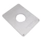 thumbnail image 2 of Placa de inserción de mesa de enrutador de aluminio de 4-17/32 pulgadas para 625 624 para Bosch 1611 1615 para FEINRT 1800 para carpintería, 2 of 14