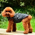 thumbnail image 3 of Aosijia Dog Coat with Harness Winter Dog Fleece Jacket Zipper Puppy Small Dog Clothes for Smal Medium Large Dogs Black XXL, 3 of 9
