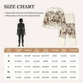 thumbnail image 5 of Uemuo Western Desert Cowboys2 Pattern Womens Pajama Sets,PJ Set for Women,Pajamas for Women Logo,Long Sleeve Pajama Set for Women,Soft Long Sleeve Top With Pants-Medium, 5 of 9