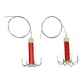 thumbnail image 4 of 2pcs Fishing Hooks Squid Hook Night Glow For Sea Fishing 8 Hooks, 4 of 9