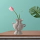 thumbnail image 4 of Jarrón de cerámica nórdica para flores, centro de mesa decorativo para el hogar y la sala de estar. B, 4 of 9