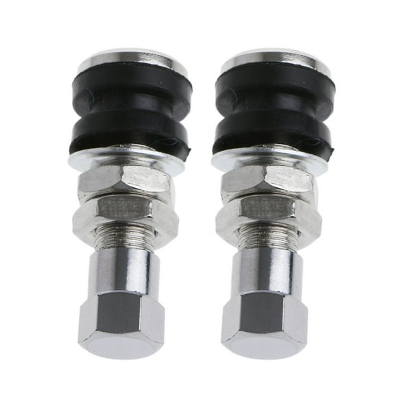 2Pcs Wheels Tires Parts Tubeless Stem Motorcycle Car Bike ATV Tire Valve Nozzle