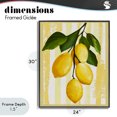 thumbnail image 4 of Stupell Industries Farmhouse Lemons on Green Branch Black Framed Giclee Art, 24 x 30, by Yen, 4 of 8