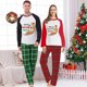 thumbnail image 3 of Pareja Pijamas Navideños A Juego Conjunto De Pijama Medio Loungwear Su Nutria Verde, 3 of 4