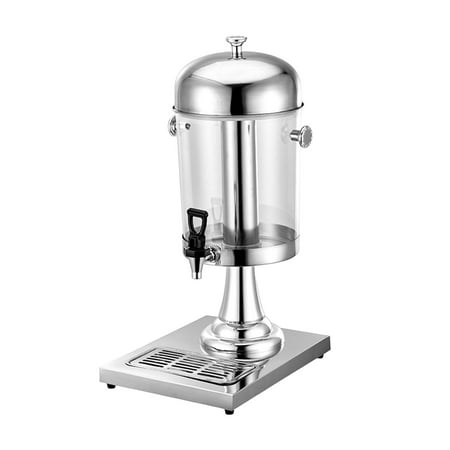 

Drink Barrel Dispenser High Temperature Resistant with Lid Kitchen Clear 8L