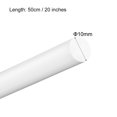 thumbnail image 2 of Unique Bargains (POM)Plastic Round Rod,Polyoxymethylene Rods,10mm Dia 50cm Length White Engineering Plastic Round Bar 3pcs, 2 of 2
