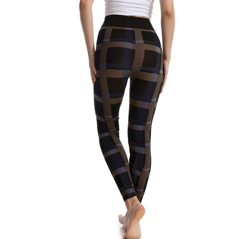Walmart plaid shop leggings