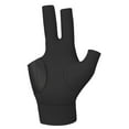 thumbnail image 2 of yotijar 3 Fingers Billiard Glove for Men Lightweight Nonslip Mitts Snooker Cue Glove Black and Right, 2 of 8