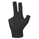 thumbnail image 3 of Guantes de Billar Profesionales para Jugadores Avanzados, Paquete de 2 Negro derecha e izquierda, 3 of 9
