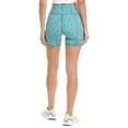 thumbnail image 3 of Spiritual Gangster womens  Making Waves Joplin Biker Short, s, Blue, 3 of 4