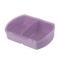 thumbnail image 6 of Unique Bargains Durable 2 Compartment Pill Case for Travel Purple, 6 of 6