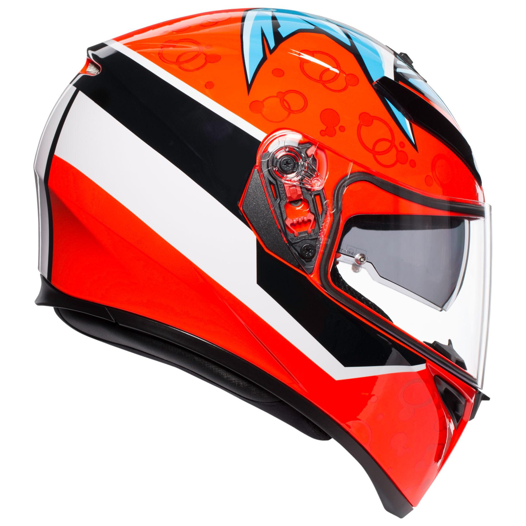 Protective Clothing Full-Face Helmets AGV K-3 SV E2205 Solid PLK Size ...