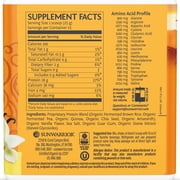 Sunwarrior Classic Plus Vegan Protein Powder, Vanilla, Organic Protein with BCAA, 375g