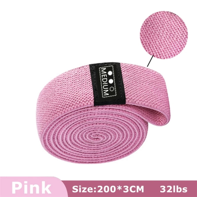 3pcs Fabric Resistance Bands Set Non Slip Stretch Bands for Glutes Legs Workout Home Gym Exercise Training