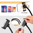 thumbnail image 4 of Cámara Lámpara de fotografía Andoer Andoer Webcam Light Stand 3.5 pulgadas Clip-On Mini USB Ring Light 3 modos de iluminación Diseño de brazos flexibles regulables con soporte para teléfono con mon Andoer Lámpara de fotografía, 4 of 7