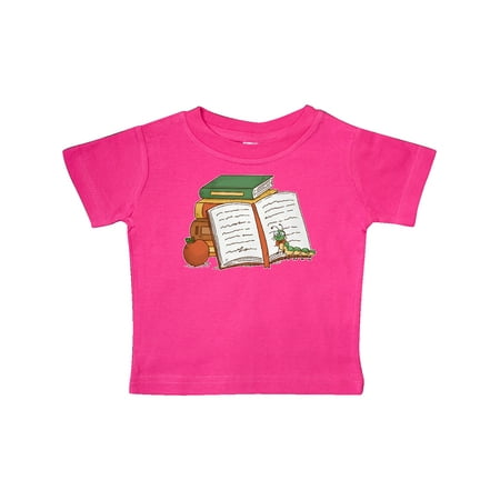 

Inktastic Tiny Library Bookworm Gift Baby Boy or Baby Girl T-Shirt