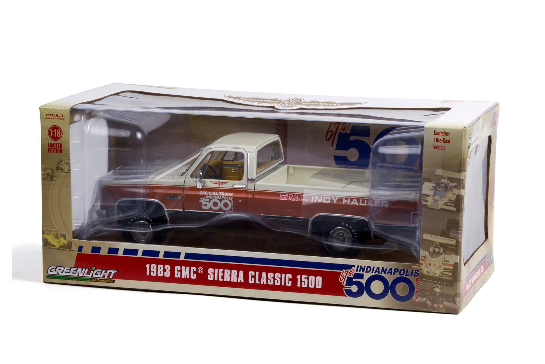 1/18 グリーンライト GMC シエラ クラシック 1500 Indy 500 1983 GMC Sierra Classic 1500 67th Annual Indianapolis 500 Mile