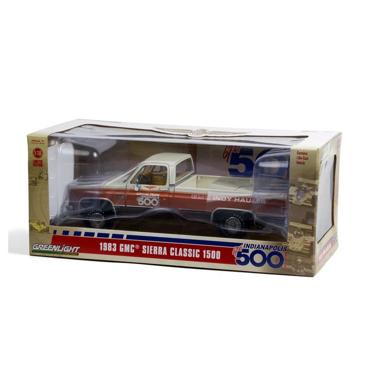 1/18 グリーンライト GMC シエラ クラシック 1500 Indy 500 1:18 1983 GMC Sierra Classic 1500 Pickup -- 67th Annual Indy 500 -- Gr