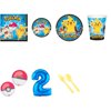 Pokemon Party Supplies Party Pack For 16 With Blue #1 Balloon