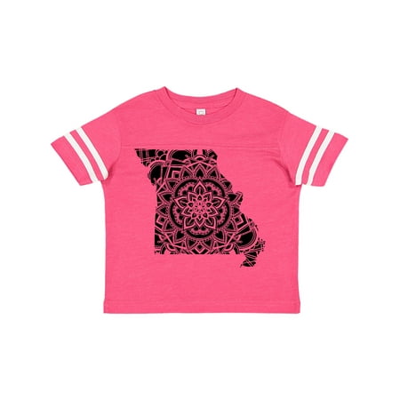 

Inktastic Missouri Silhouette Mandala Gift Toddler Boy or Toddler Girl T-Shirt