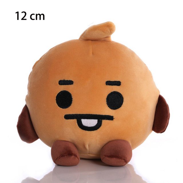 kpop bts bt21 Muñeca Sentada Bebé Peluche tata cooky chimmy