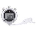 thumbnail image 1 of 1 Pc Digital Timer Movement Sports Stopwatch Multi-function Electronic Timer Time Record Device for School Sports Game (Silver), 1 of 6
