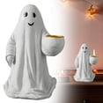 thumbnail image 2 of CoreLiving Cute Ghost Figurine Halloween Decor Cute Ghost Statue Tabletop Ornament for Halloween Office Decor Desk Tiered Tray Shelf Home Decorations Accent, 2 of 10