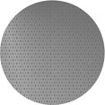 thumbnail image 1 of Ahgly Company Machine Washable Indoor Round Transitional Dark Gray Area Rugs, 8' Round, 1 of 7