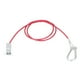 thumbnail image 5 of Cuerda De Seguridad Desmontable, Cable De Rotura De Remolques Rojos Antioxidantes De 3,3 Pies Para Automóviles, 5 of 7