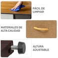 thumbnail image 4 of Mueble Buró Organizador Houzer Comoda Metal 7 Cajoneras Tela Cafe, 4 of 6