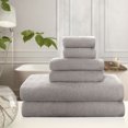 thumbnail image 1 of PiccoCasa Cotton 6 Piece Bath Towel Set Soft Absorbent Breathable Camel Color, 1 of 7