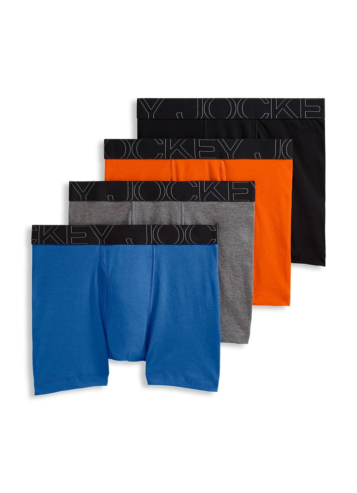 Jockey Men ActiveBlend 5" Boxer Brief 4 Pack