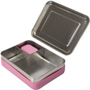 WeeSprout 18/8 Stainless Steel Bento Box (Large) - 3 Compartment Lunch Box, for Kids & Adults