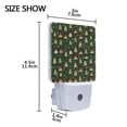 thumbnail image 4 of Yayeee LED Plug in Night Light for The Home with Auto Dusk to Dawn Light Sensors, 2 Pack, Christmas Tree, 4 of 6