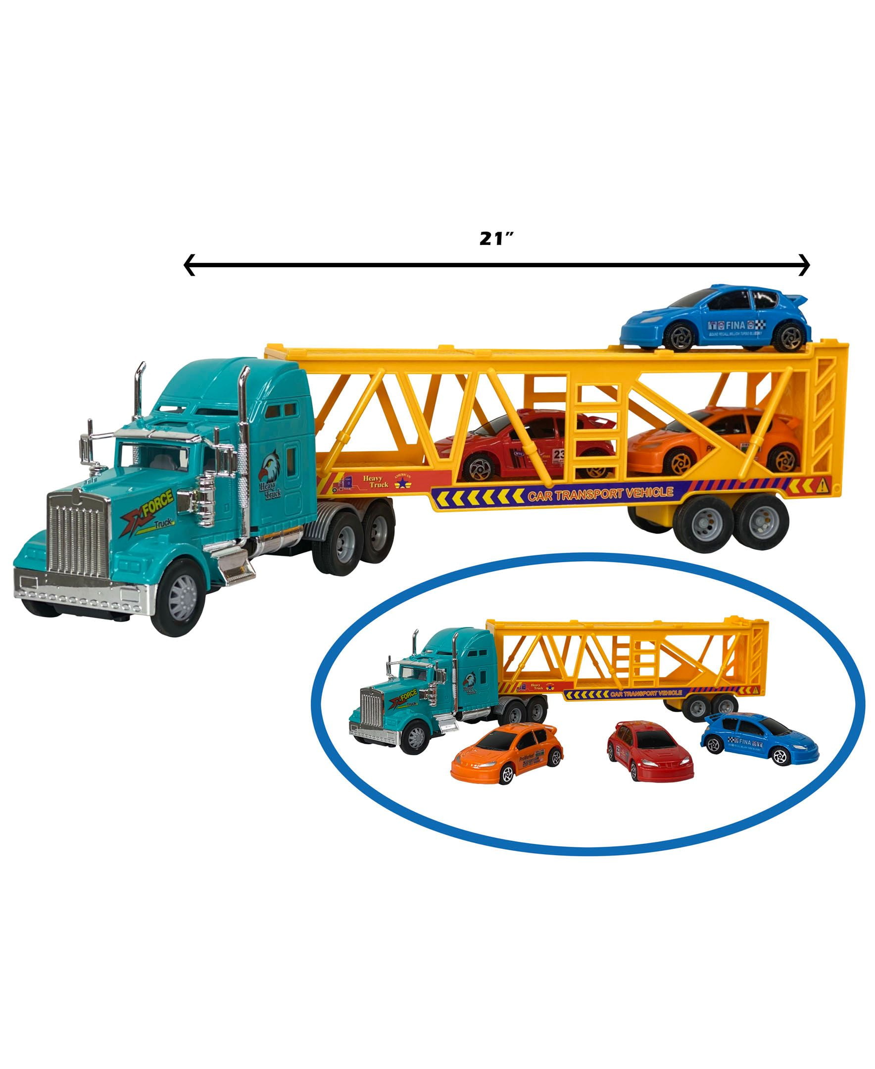 Buy Big Daddy Big Rig Heavy Duty Tractor Trailer Transport Car