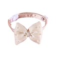 thumbnail image 1 of Chat Cou Cercle Animaux de Compagnie Collier Réglable Chien Arc Cou Cercle Élégant Exquis Coeur Pendentif Chat Cou Sangle Animal Accessoire Collier avec Décoration de l'Arc, 1 of 8