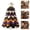 A#diy quilted fabric tree kit, variant on Americana DIY Quilted Christmas Tree Kit, Pre‑Cut Patchwork Fabric Craft Set for Adult Beginners, Complete Sewing Supplies, 11.81 Inch Self‑Standing Tabletop Ornament for Holiday Home Decor