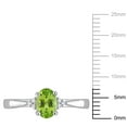 thumbnail image 2 of Everly Women's Peridot Sterling Silver Ring, 2 of 7