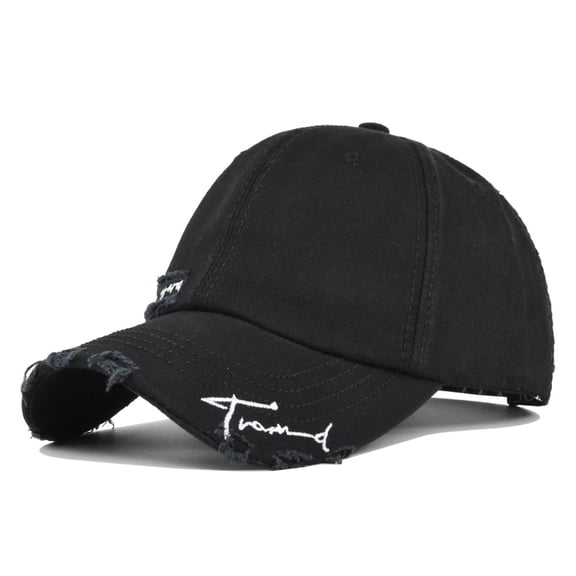 Unisex Embroidered Baseball Cap Fashion Retro Baseball Cap Funny Adjustable Peaked Cap Outdoor Sports Couple Hats Adjustable Curved Brim Hats Sun