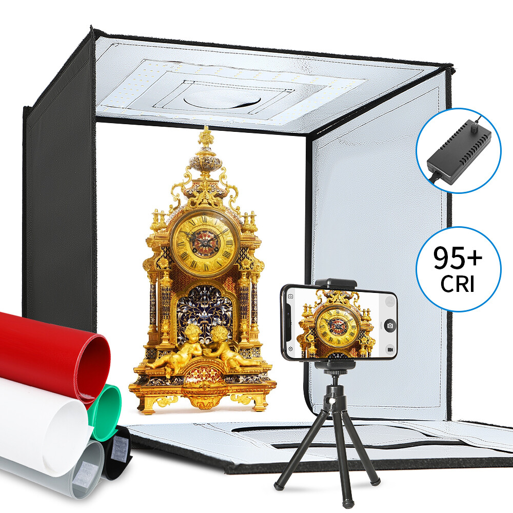 ShowMaven Photo Light Box, Portable Folding Photography Studio Box